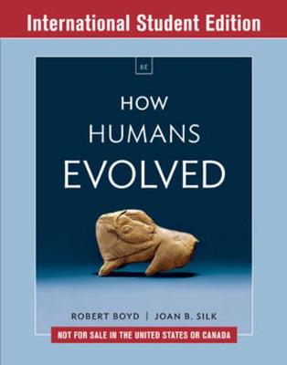 How Humans Evol 8E ISE Pa W/Ei by Robert Boyd