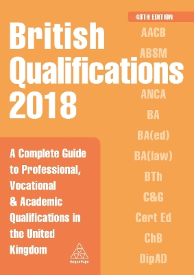 British Qualifications 2018 book