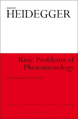 Basic Problems of Phenomenology by Martin Heidegger