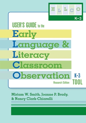 Early Language and Literacy Classroom Observation book