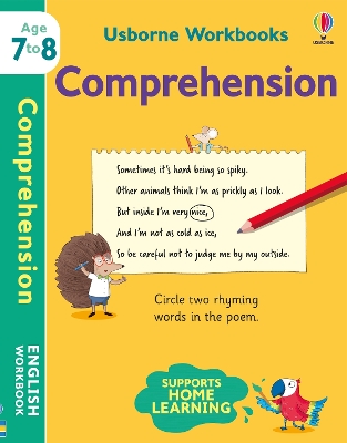 Usborne Workbooks Comprehension 7-8 book