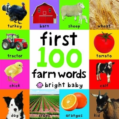 Bright Baby: First Farm Words book