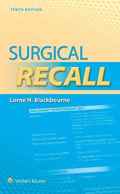 Surgical Recall book