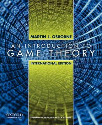 Introduction to Game Theory book