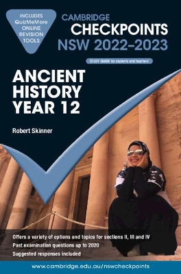 Cambridge Checkpoints NSW Ancient History Year 12 2022–2023 book