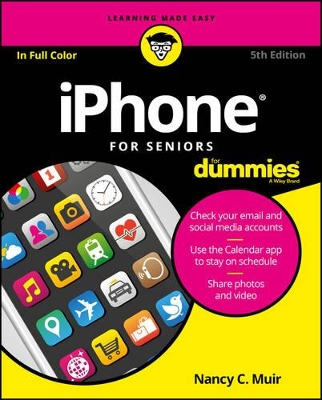 iPhone for Seniors for Dummies book