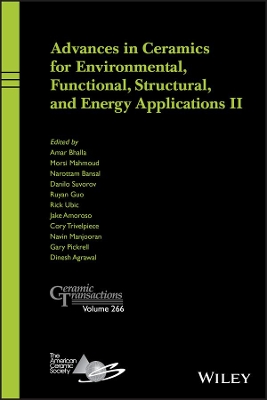 Advances in Ceramics for Environmental, Functional, Structural, and Energy Applications II by Morsi M. Mahmoud