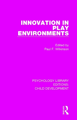 Innovation in Play Environments book