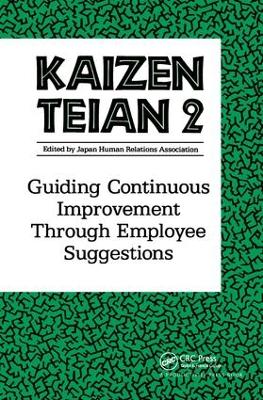 Kaizen Teian 2 by Productivity Press Development Team