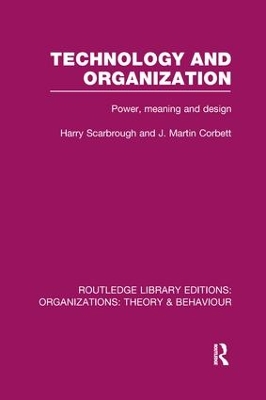 Technology and Organization book