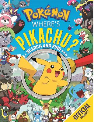 Where's Pikachu? A Search and Find Book: Official Pokemon book