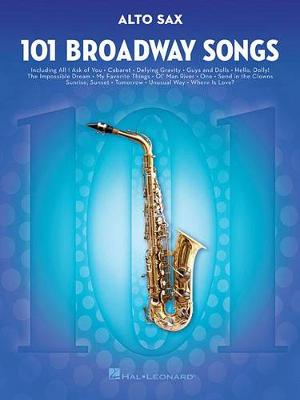 101 Broadway Songs book