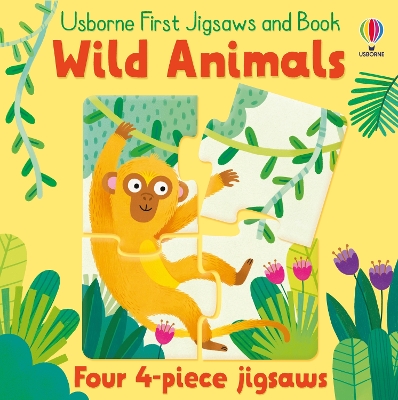 Usborne First Jigsaws: Wild Animals by Matthew Oldham