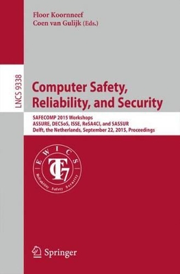 Computer Safety, Reliability, and Security book