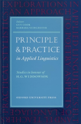 Principle and Practice in Applied Linguistics by Guy Cook