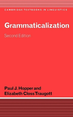 Grammaticalization by Paul J. Hopper