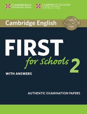 Cambridge English First for Schools 2 Student's Book with Answers book