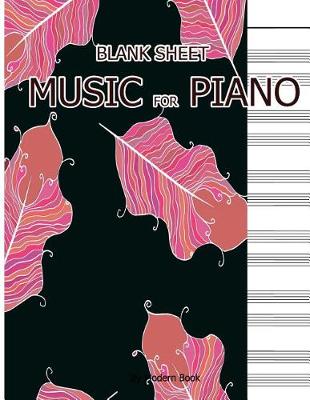 Blank Sheet Music for Piano book