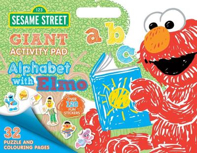 Sesame Street: Alphabet with Elmo Giant Activity Pad book