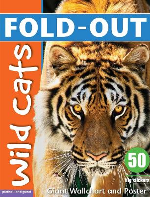 Fold-Out Wild Cats Sticker Book book