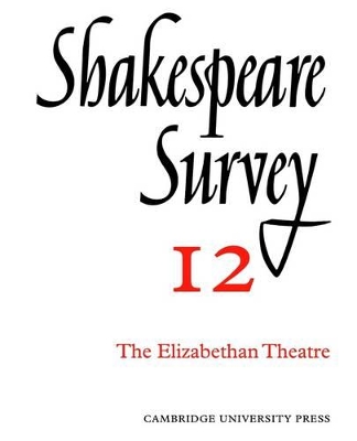 Shakespeare Survey book