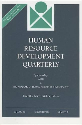 Human Resource Development Quarterly by Timothy Gary Hatcher