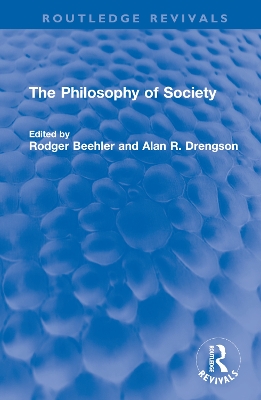 The Philosophy of Society book