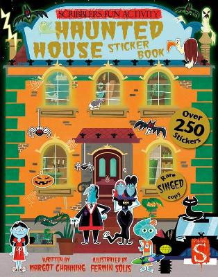Scribblers Fun Activity Haunted House Sticker Book book
