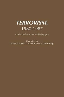 Terrorism, 1980-1987 book