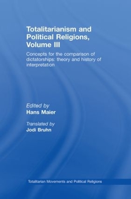 Totalitarianism and Political Religions book
