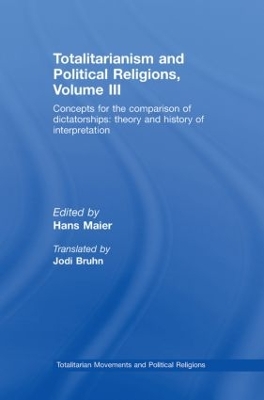 Totalitarianism and Political Religions by Hans Maier