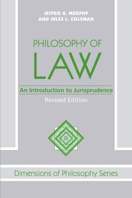 Philosophy Of Law book