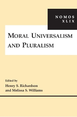 Moral Universalism and Pluralism book