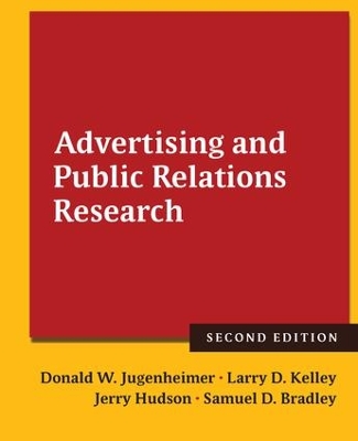 Advertising and Public Relations Research book