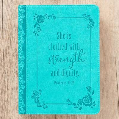 Journal Lux-Leather Strength & Dignity Prov 31 book