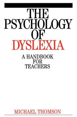 Psychology of Dyslexia book