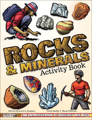 Rocks & Minerals Activity Book: An Introduction to Geology for Kids book
