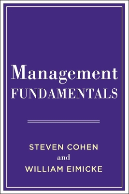 Management Fundamentals by Steven Cohen