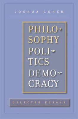 Philosophy, Politics, Democracy book