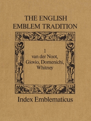 English Emblem Tradition book