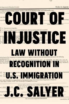 Court of Injustice: Law Without Recognition in U.S. Immigration book