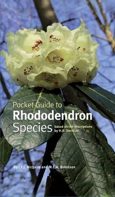 Pocket Guide to Rhododendron Species book