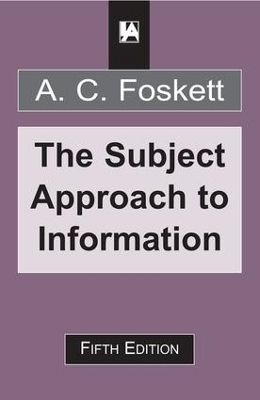 Subject Approach to Information book