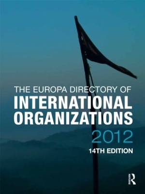 Europa Directory of International Organizations 2012 book