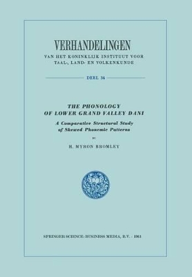 Phonology of Lower Grand Valley Dani book