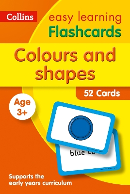 Colours and Shapes Flashcards: Ideal for home learning (Collins Easy Learning Preschool) book