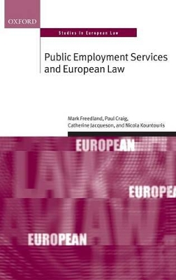 Public Employment Services and European Law book