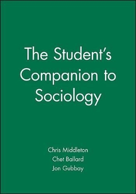 Student's Companion to Sociology book