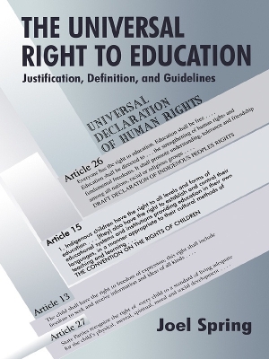 Universal Right to Education book