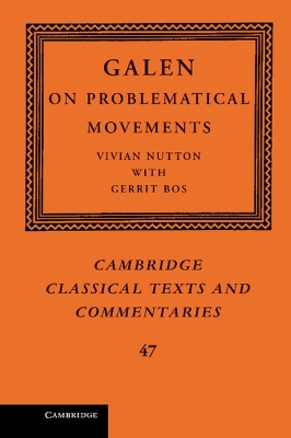 Galen: On Problematical Movements book